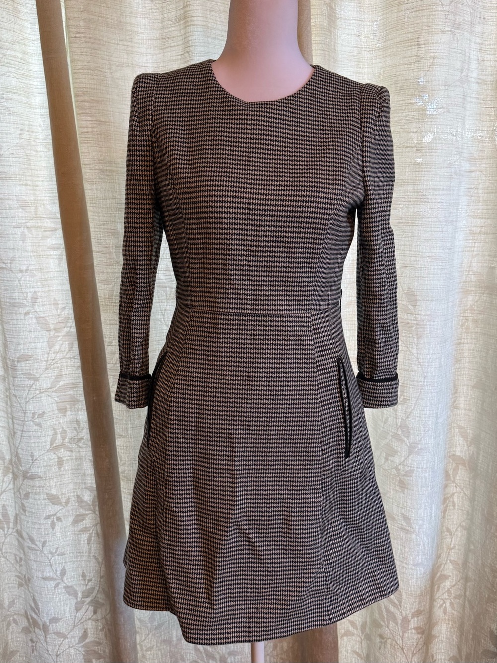 ZOOC Herringbone Tweed Dress